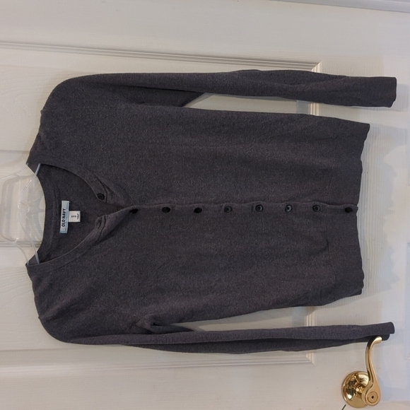 Old Navy Stretch Women's Long Sleeve Gray Cardigan Size XS - Picture 1 of 7
